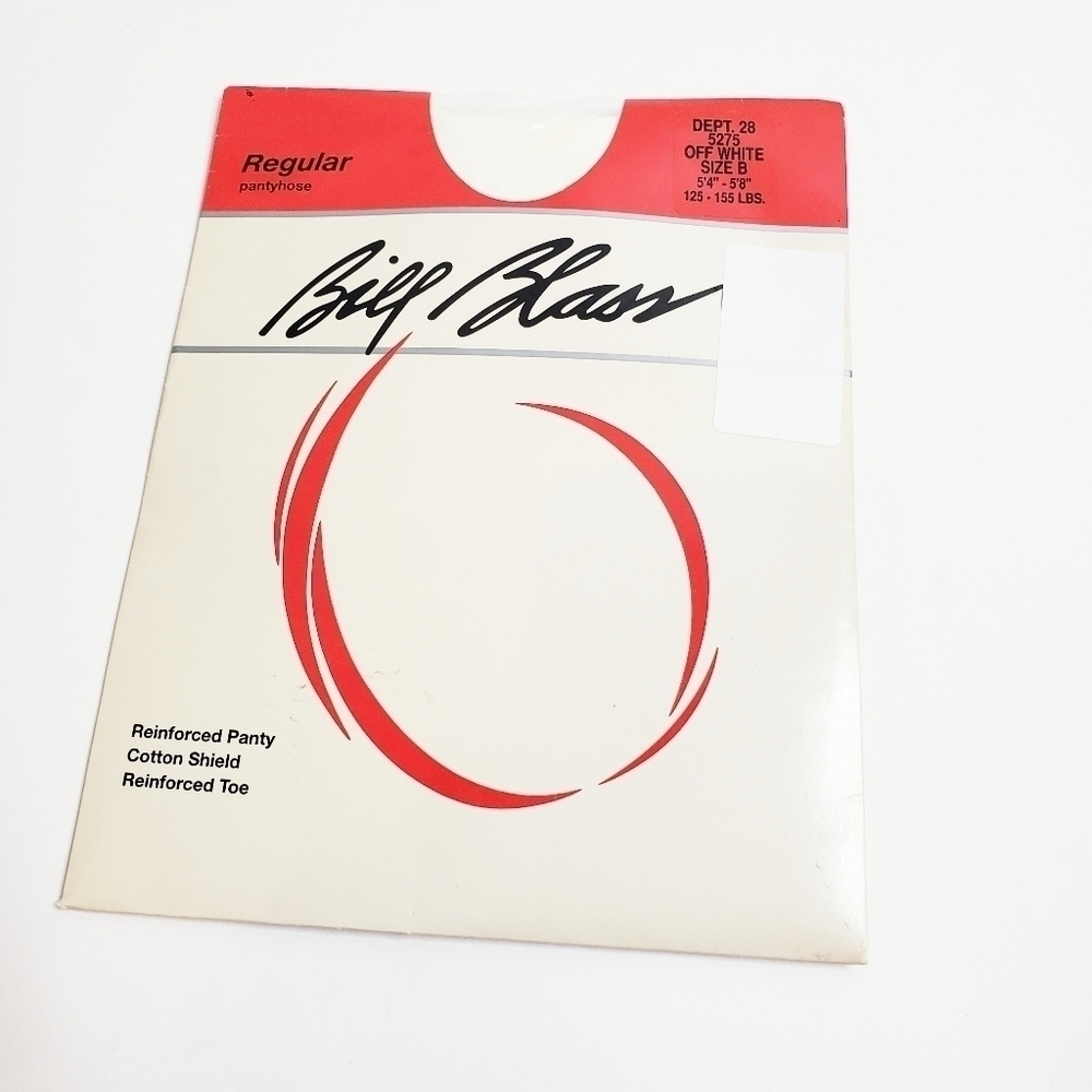 Bill Blass Vintage Off White Pantyhose Stockings